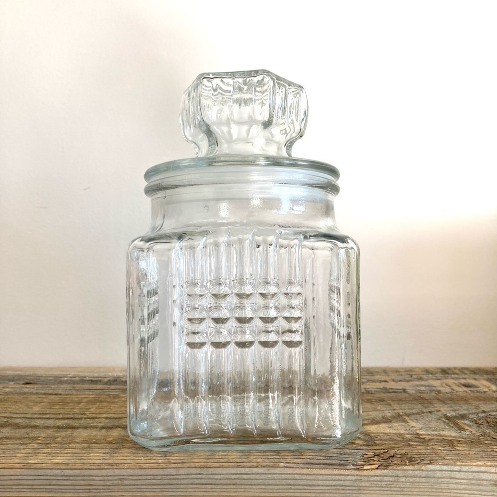 Vintage Koezes apothecary jar